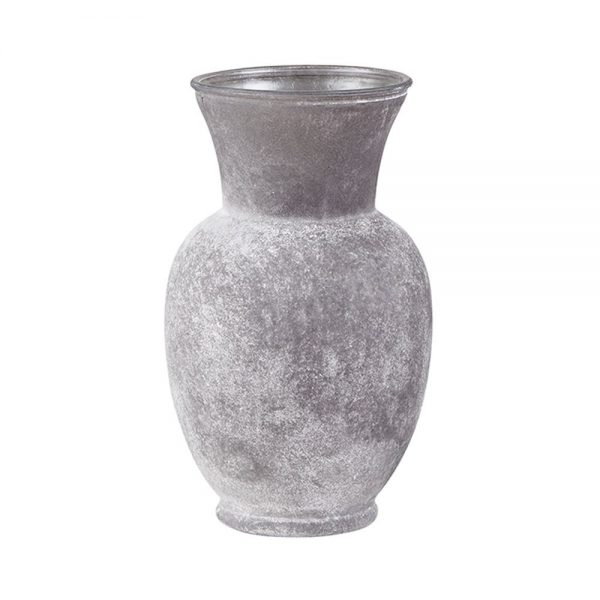 650000337 600x600 - Bình hoa grey frosted D13,8xH22cm BO1175
