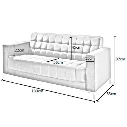 sofa 3 cho9 min - Top 10 Ghế Sofa 3 Chỗ Đáng Mua Nhất Hiện Nay Phù Hợp Với Mọi Gia Đình